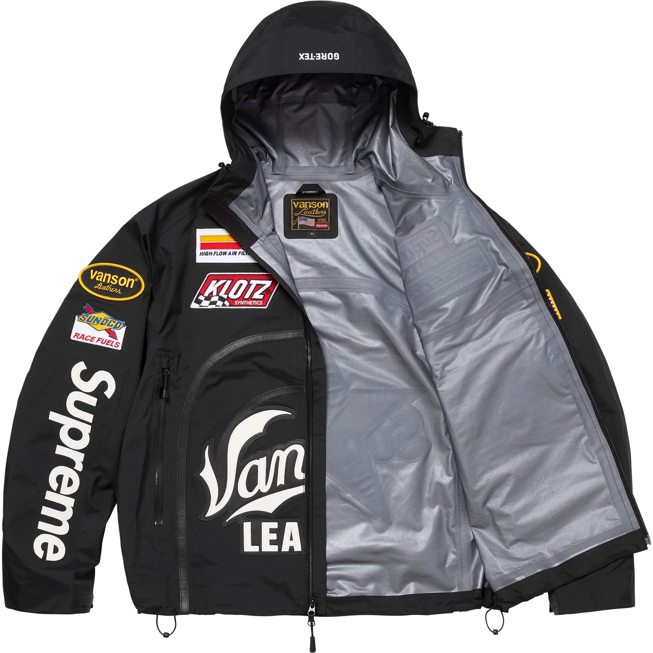 Supreme®/Vanson Leathers®/GORE-TEX Shell Jacket view 6